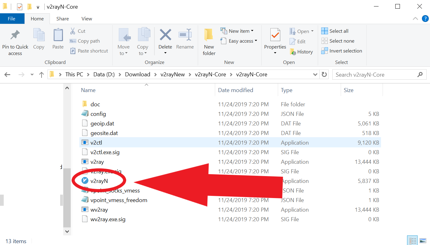 دانلود V2rayN برای ویندوز